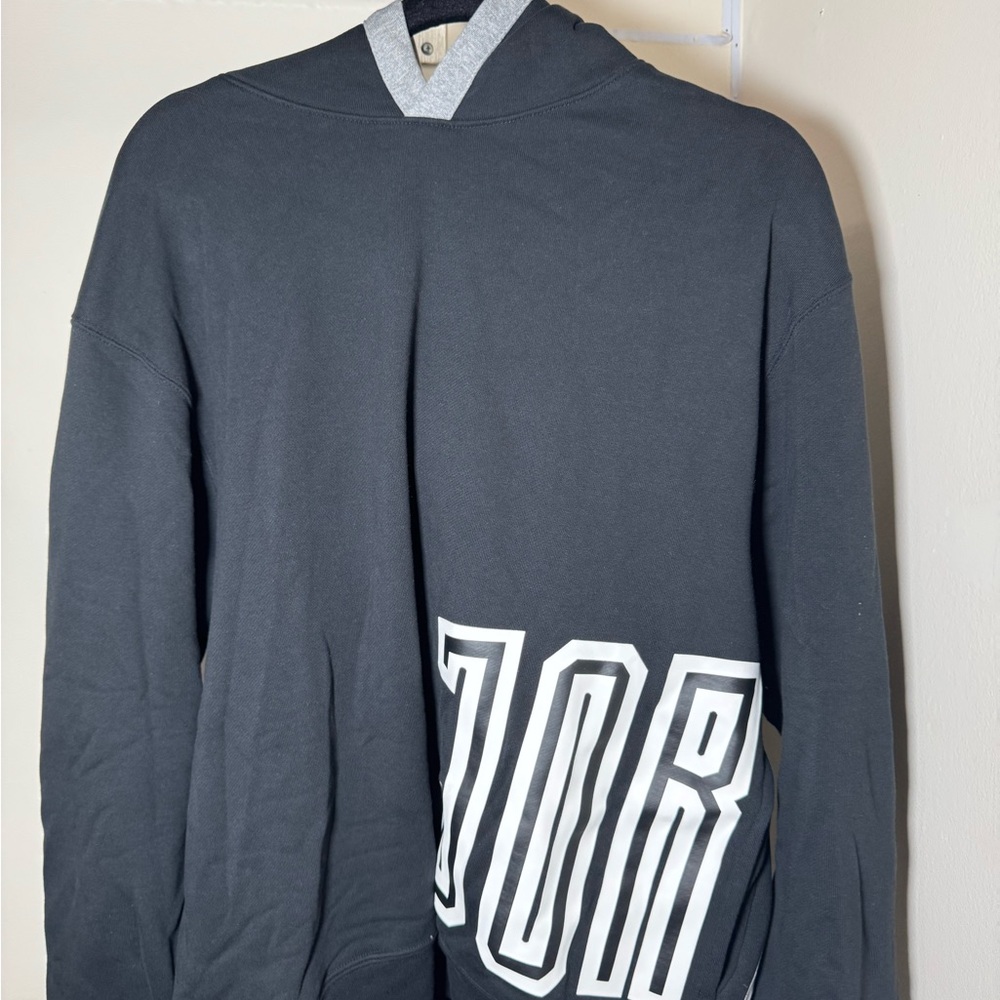 Men's Black Graphic Hoodie